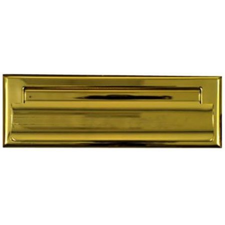 EAT-IN N197-913 1.5 W x 7 in. L Mail Slot; Polished Solid Brass EA569469